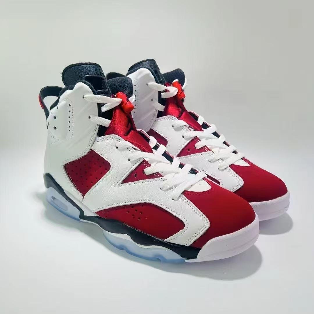 Jordan Retro 6 Red and White