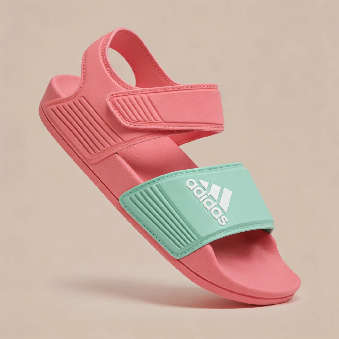 Alternative view of Adidas Adilette Sandal (Pink)