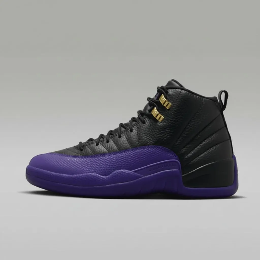 Alternative view of Air Jordan 12 Retro Field Purple