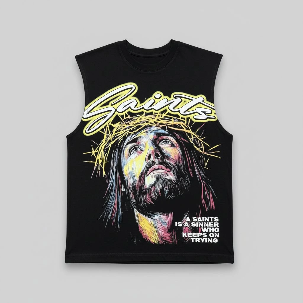 Camiseta 300g Saints
