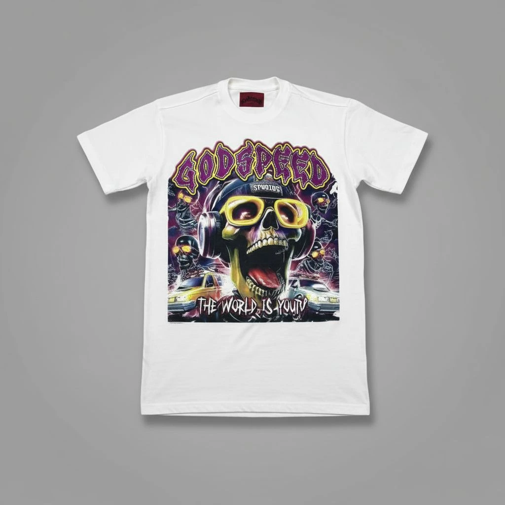 Camiseta 320g GoodSpeed The World Is Yours