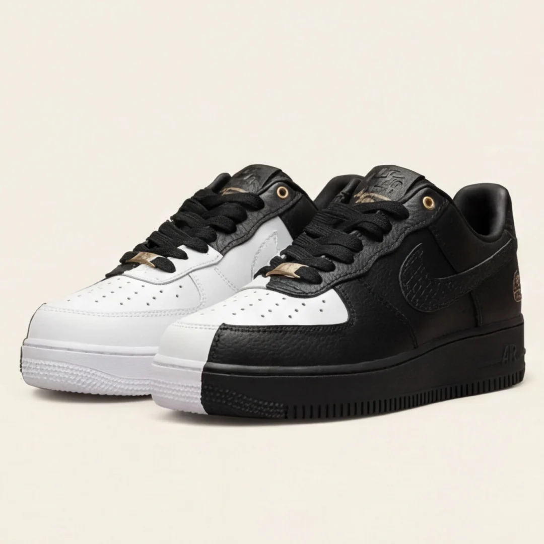 Nike air Force 1 LownSplit Black & White