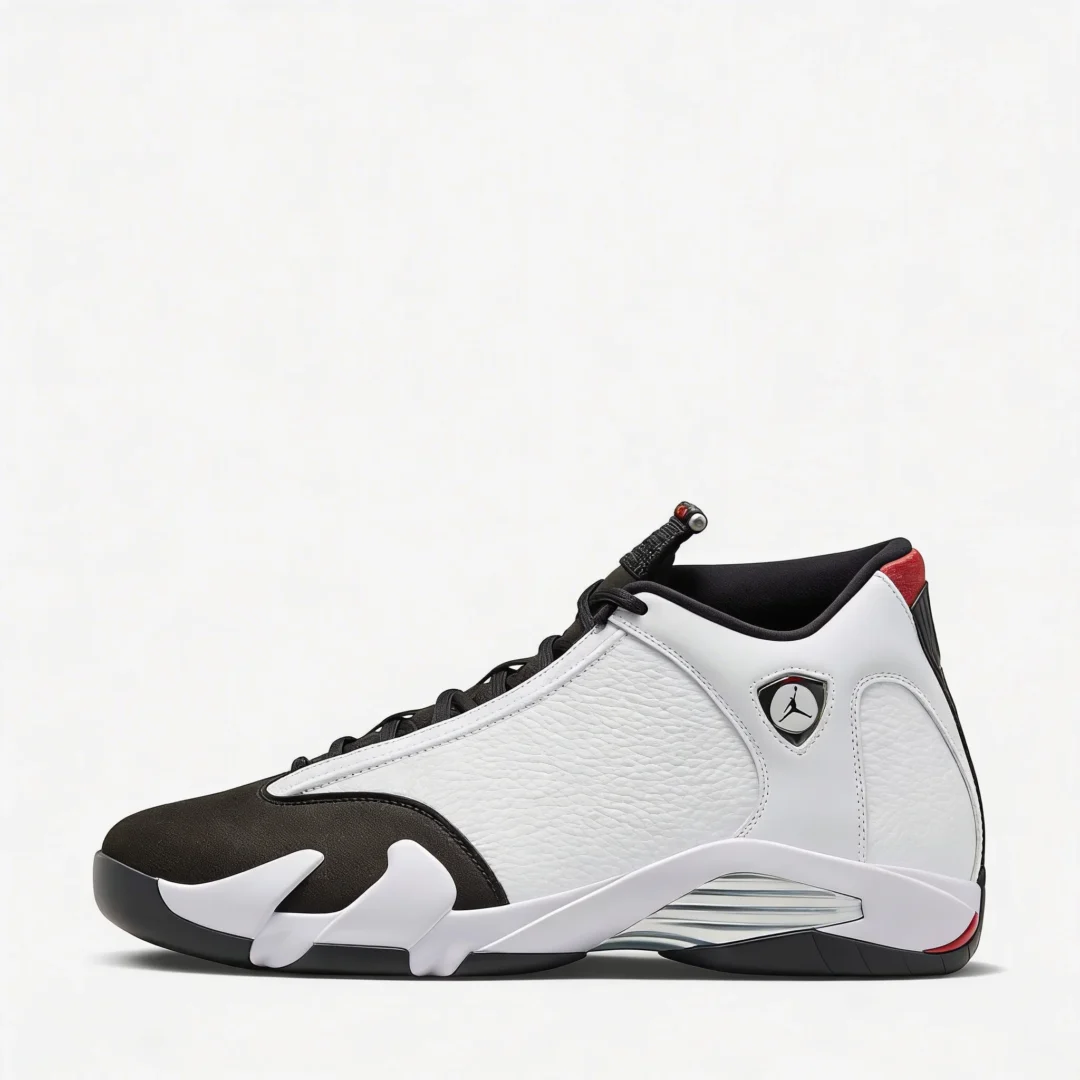 Alternative view of Jordan retro 14 (White)