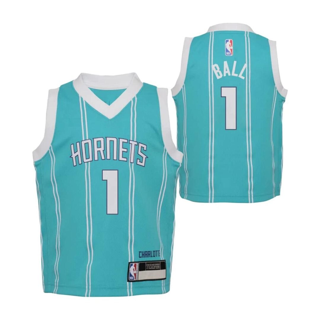 Camiseta Kids Charlotte Hornets #1 – LaMelo Ball