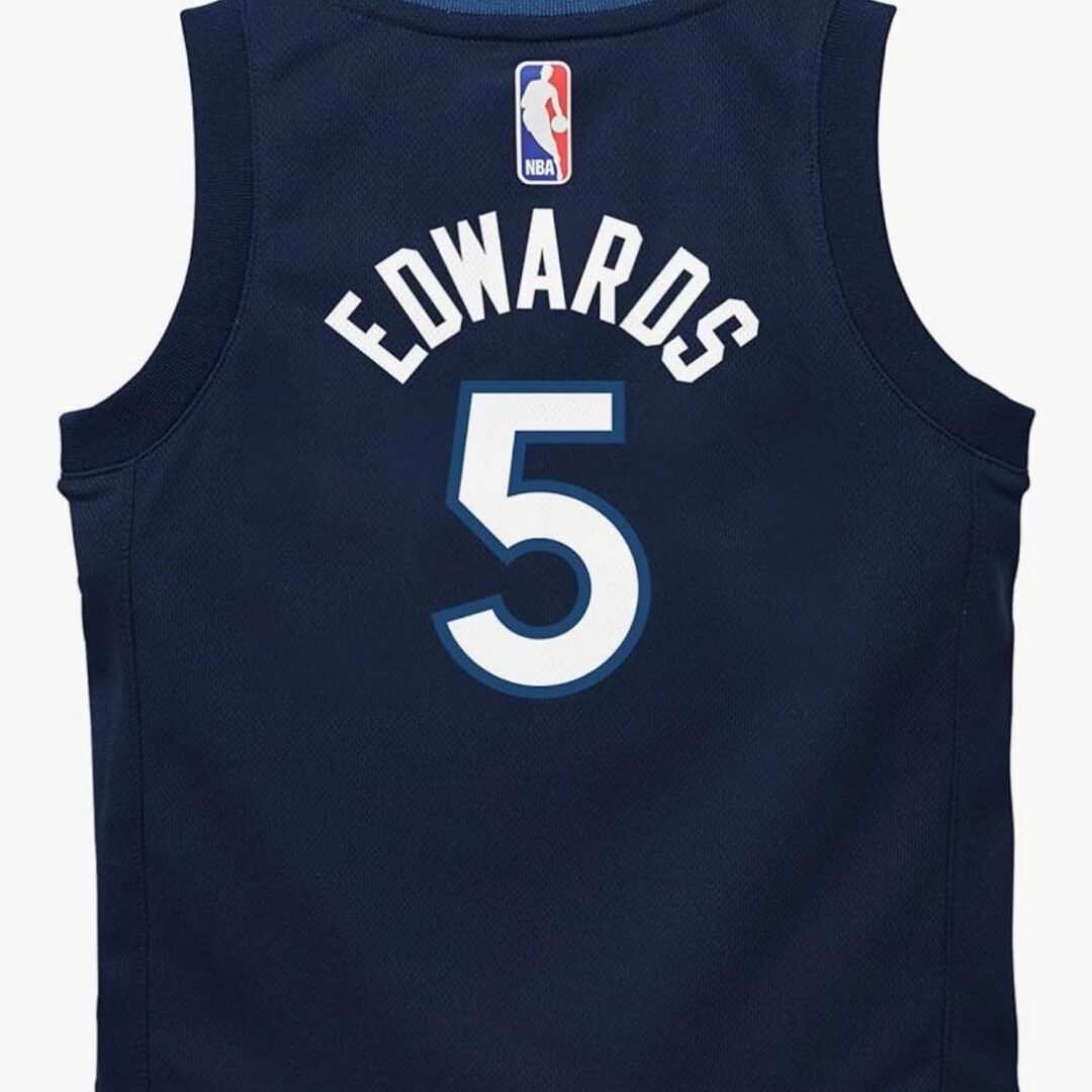 Alternative view of 🏀 Camiseta Kids Minnesota Timberwolves #5 – Estilo NBA