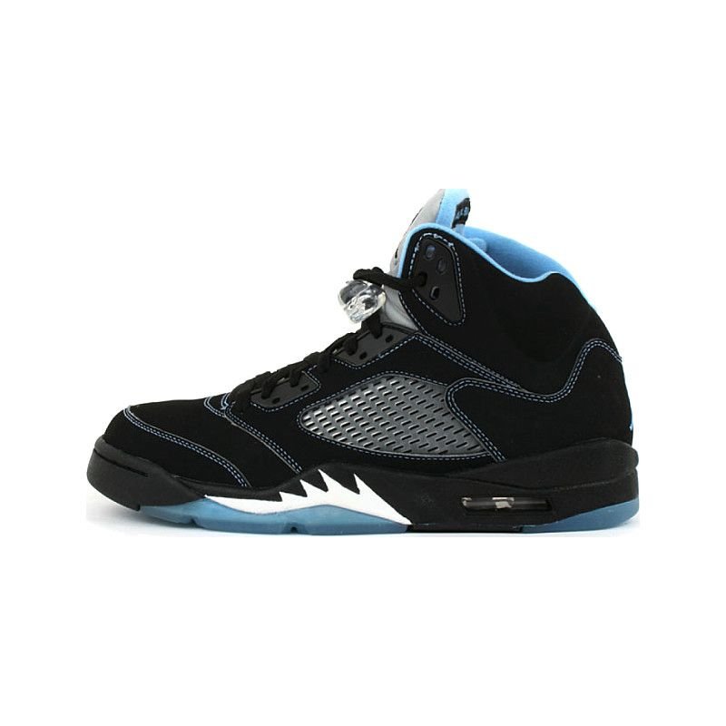 Alternative view of Air Jordan 5 Retro UNC University Blue