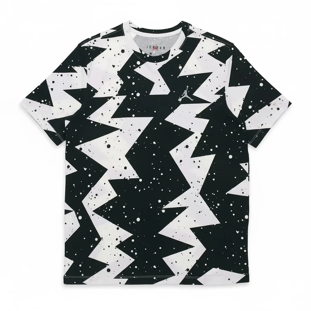 Jordan Printed Poolside Tee Negra