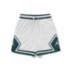 Pantaloneta Jordan Diamond (White and Green)