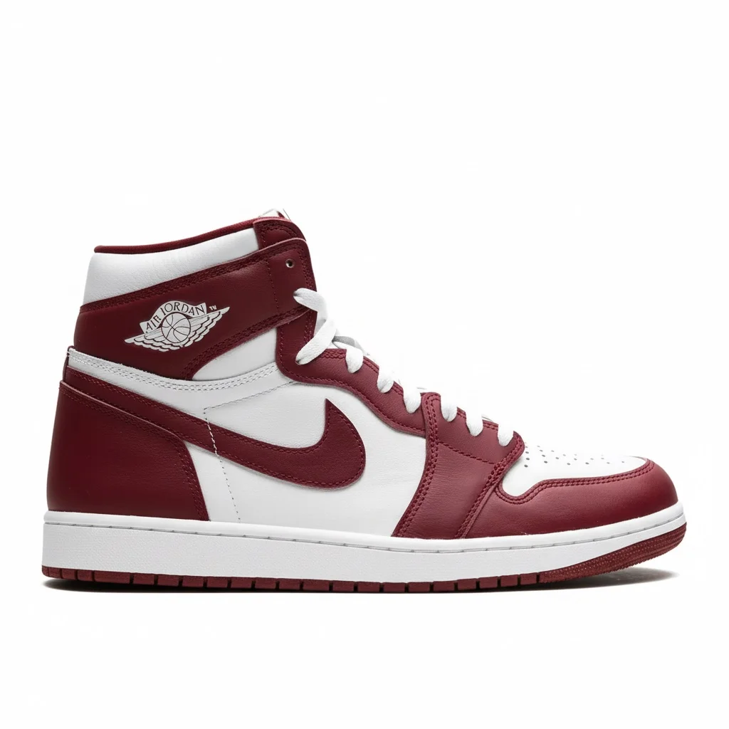 Alternative view of Jordan 1 Retro High OG "Team Red"