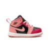 Jordan 1 Mid 'Coral Chalk'