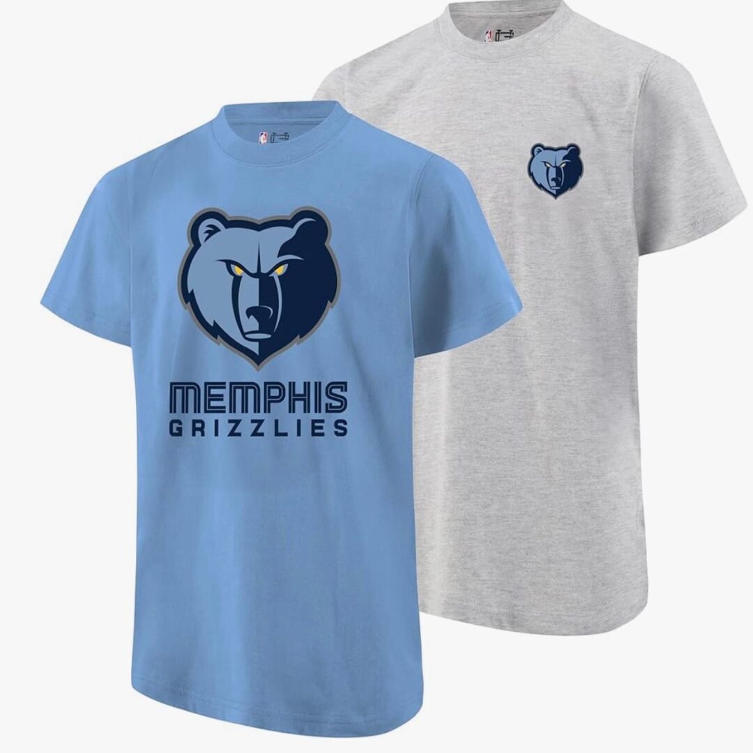Camisetas Niño Memphis Grizzlies 🐻🏀 (Pack x2)