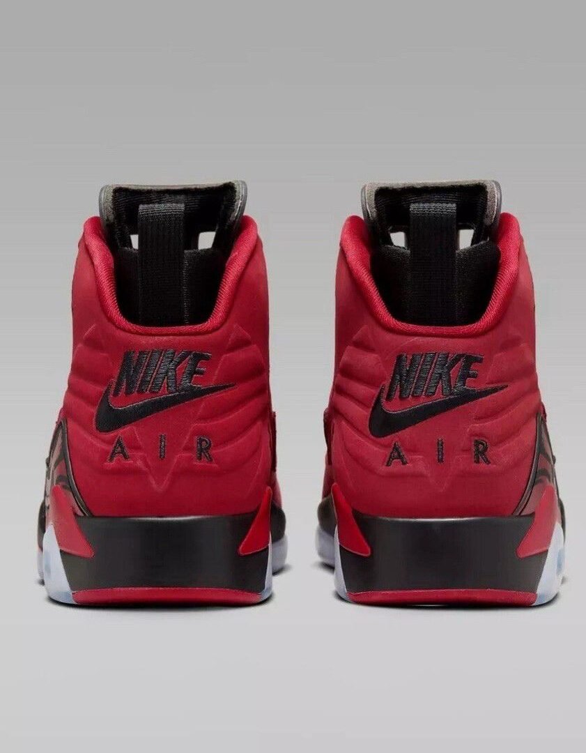 Alternative view of Air Jordan 6  mvp  – rojo  negro