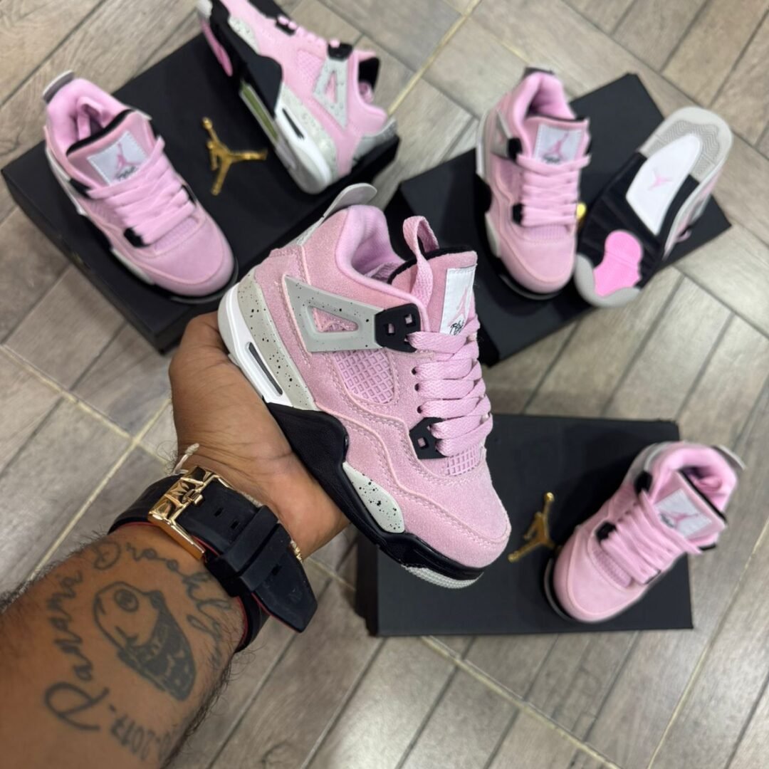 Jordan Retro 4 Kids Pink Edition 👟💖