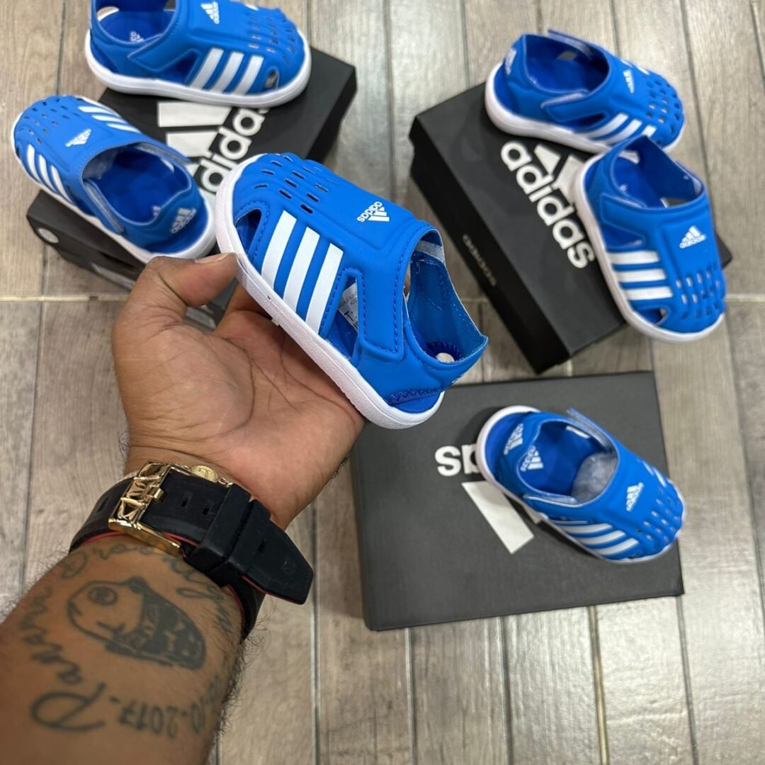 Adidas Sandalias Kids azul rey