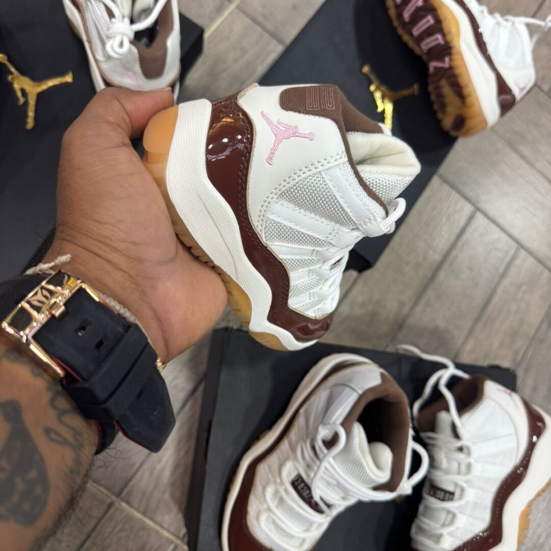 Alternative view of Jordan Air Jordan 11 Retro Kids “Cherry Brown