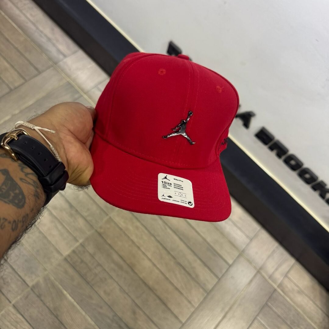 Gorra adulto Jordan Pro Snapback Roja – Ajuste Unisex 🔴🏀