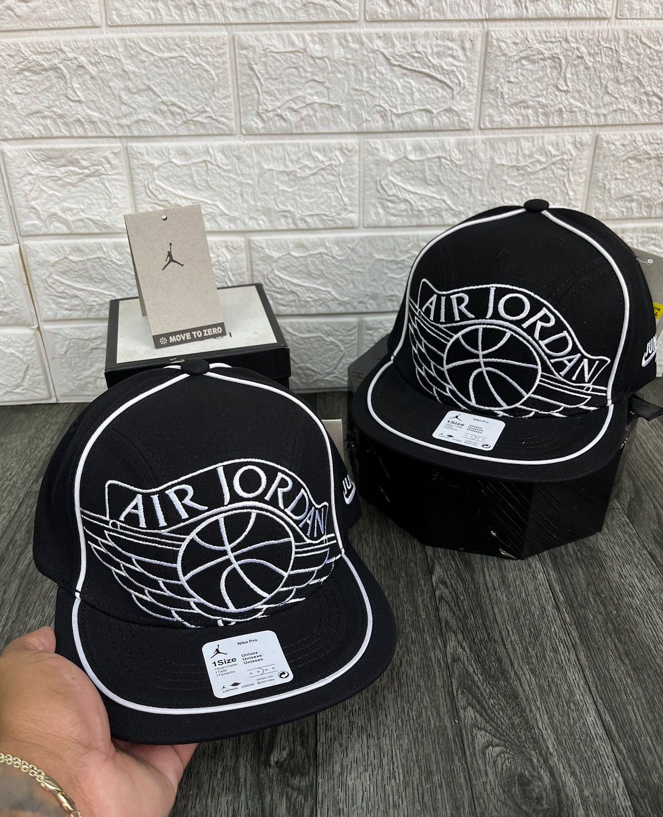 Gorra Air Jordan Wings Snapback ajustable🏀🧢