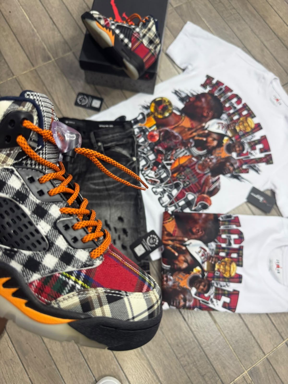 jordan 5 retro plaid - Image 2