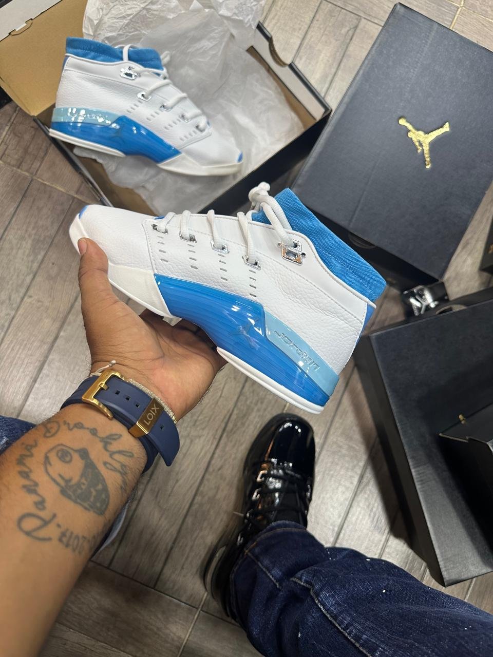 Air Jordan 17 Low University Blue